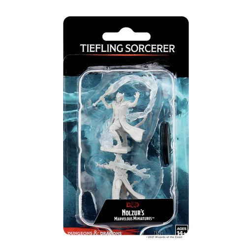 WizKids 73201 D&D Nolzurs Marvelous Miniatures Marvelous Unpainted: Tiefling Male So (9003787485421)