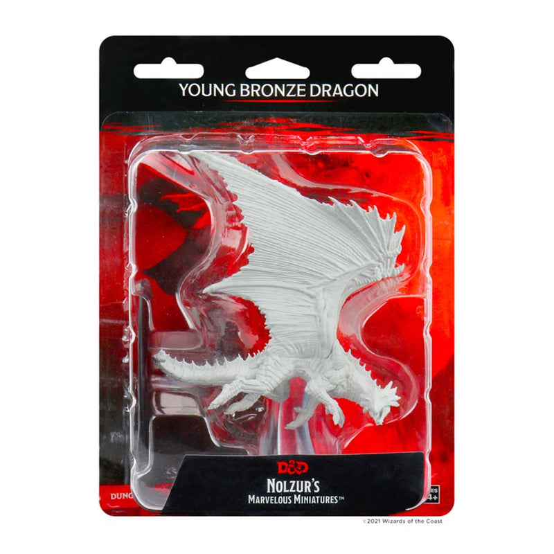 WizKids 73710 D&D Nolzurs Marvelous Miniatures Young Bronze Dragon (9003803410669)