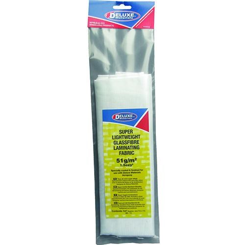 Deluxe Materials BD13 Super Lightweight Fibreglass Cloth 51g/m^2 - Hobby City NZ