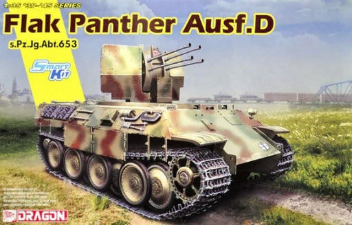 Dragon Model 1/35 6899 FLAK PANTHER Ausf.D s.Pz.Jg.Abt.653 (7816525512941)