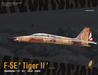 Dream Model 1/72  DM720013 F-5F Tiger II USA Fighter Aircraft (7816531247341)