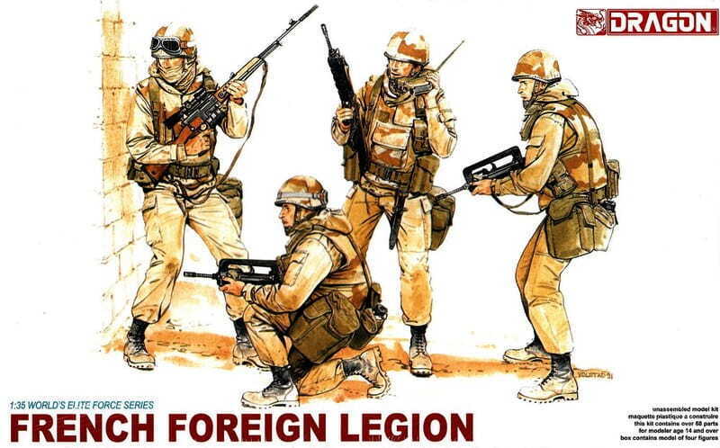 Dragon Model 3014 1/35 French Foreign Legion - Hobby City NZ (8964857856237)