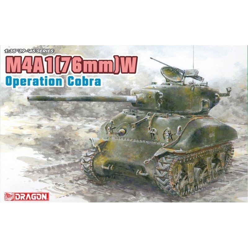 Dragon DR6083 1/35 M4A1(76)W Operation Cobra