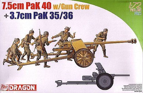 Dragon Model 6152 1/35 3.7cm Pak 35/36 w/Crew - Hobby City NZ (8964862542061)
