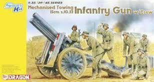 Dragon Model 6261 1/35 Mechanised Towing 15cm s.IG.33 Infantry Gun w/Crew - Hobby City NZ (8964864409837)