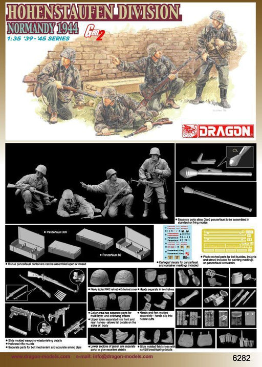 Dragon Model 6282 1/35 Honenstaufen Div. (Normandy 1944) - Hobby City NZ (8964865032429)