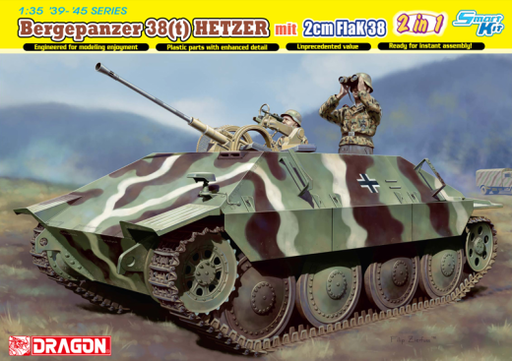 Dragon Model 6399 1/35 Jagdpanzer 38 mit 2cm FlaK 38 - Hobby City NZ (8964866769133)