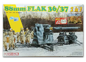 Dragon Model 6923 1/35 88mm Flak 36/37 (2 in 1) - Hobby City NZ (8964873552109)