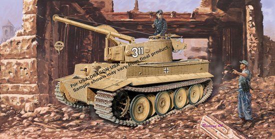 Dragon Model 7210 1/72 Bergepanzer Tiger I s.Pz.Abt.508 1/72 AFV Model Kits - Hobby City NZ (8964875845869)