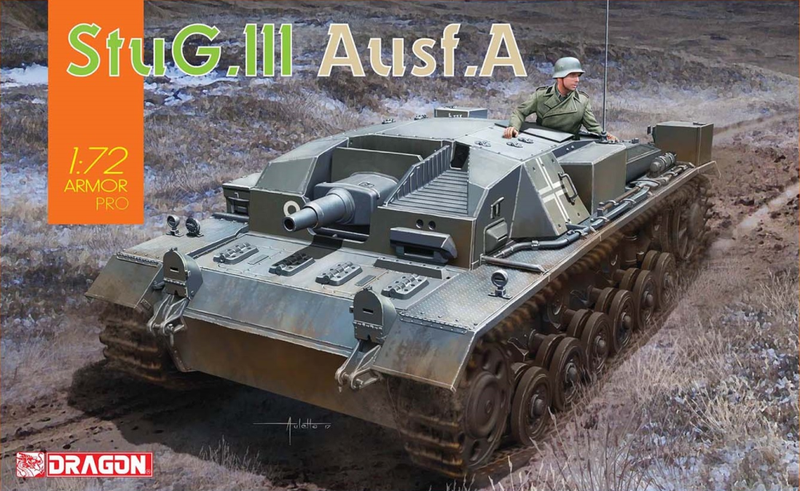 Dragon Model 7557 1/72 StuG.III Ausf.A - Hobby City NZ (8964877648109)