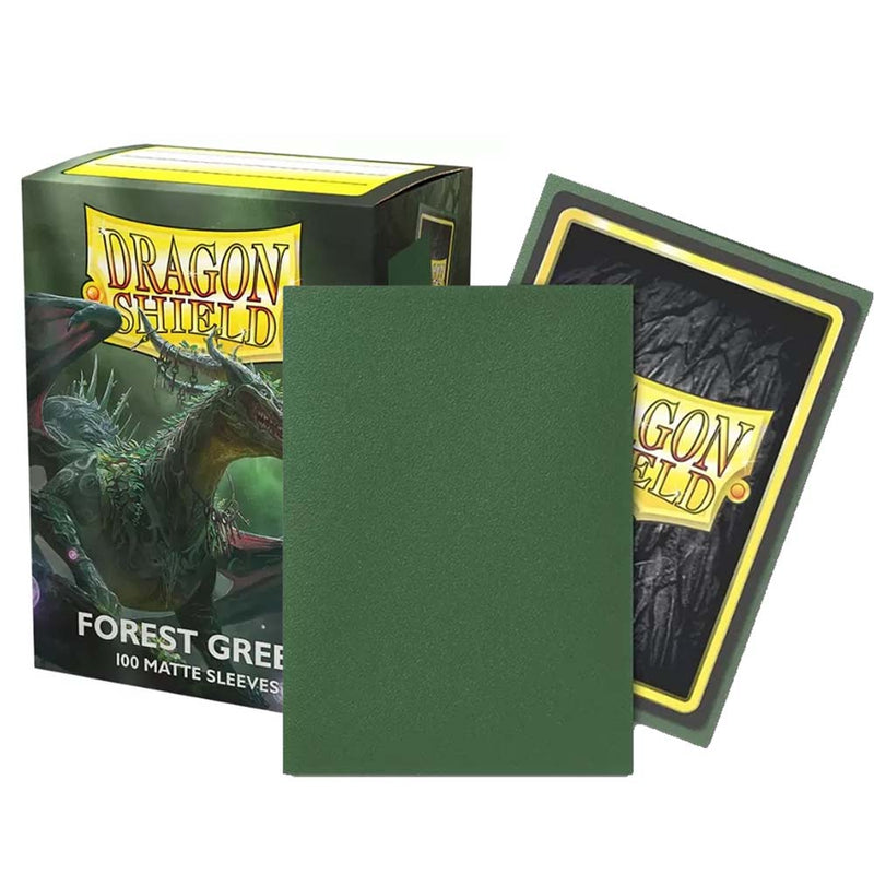 Dragon Shield AT-11056 Sleeves (100) Forest Green Matte (9003892343021)