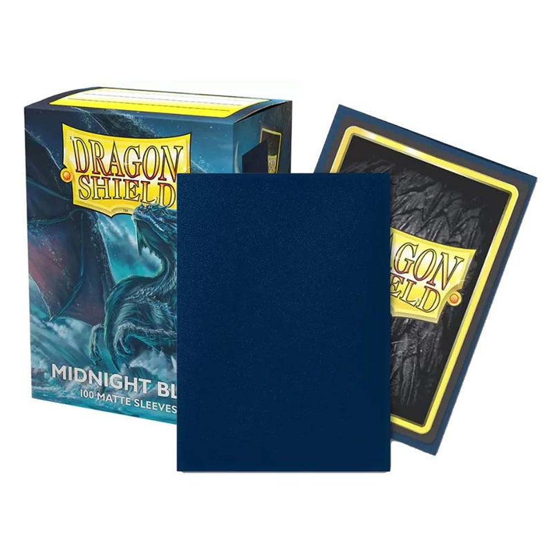 Dragon Shield AT-11057 Sleeves (100) Midnight Blue Matte (9003892375789)