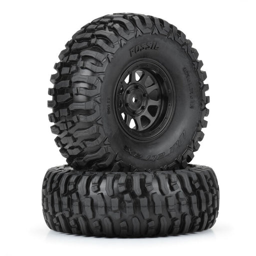 Duratrax DTX407710 1/10 Fossil Font/Rear 1.9&quot; Crawler Tires MTD 12mm Black Kodiak (2) (8531196346605)