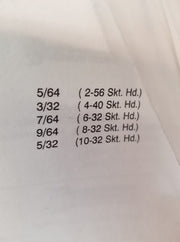 Dubro 447 Standard/Imperial Ball Wrench Set (5pcs) - Hobby City NZ