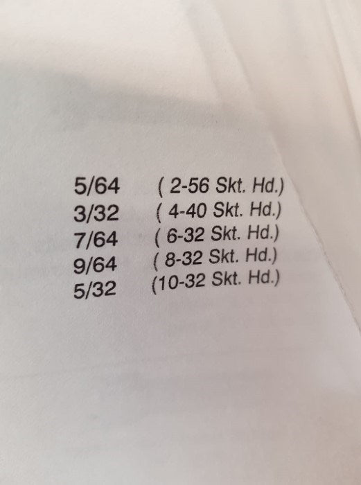 Dubro 447 Standard/Imperial Ball Wrench Set (5pcs) - Hobby City NZ