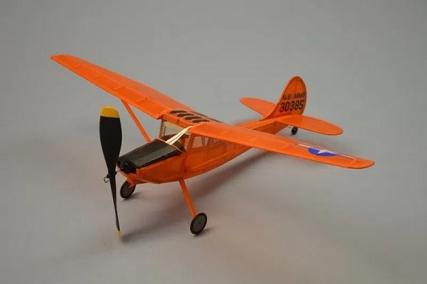 Dumas #236 Plane Kit: 18" Cessna L-19 Bird Dog - Rubber Powered Flying Model - Hobby City NZ (7637934244077)