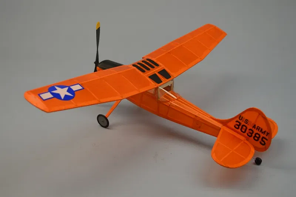 Dumas #236 Plane Kit: 18" Cessna L-19 Bird Dog - Rubber Powered Flying Model - Hobby City NZ (7637934244077)