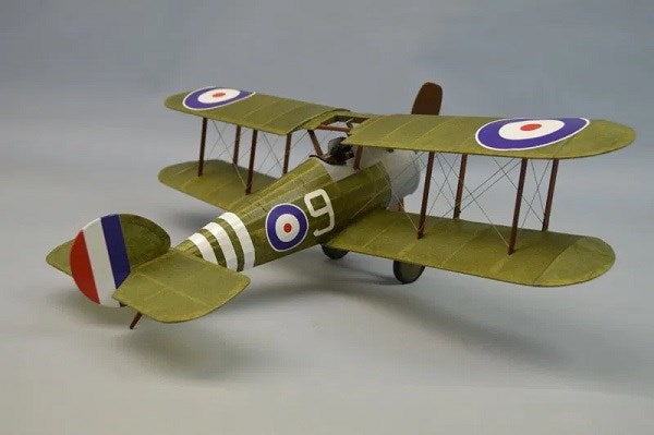 Dumas #244 Plane Kit: 18" Sopwith 7F.1 Snipe - Rubber Powered Flying Model