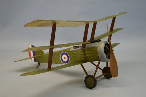 xDumas #241 Plane Kit: 18" Sopwith Triplane - Rubber Powered Flying Model (8278201139437)