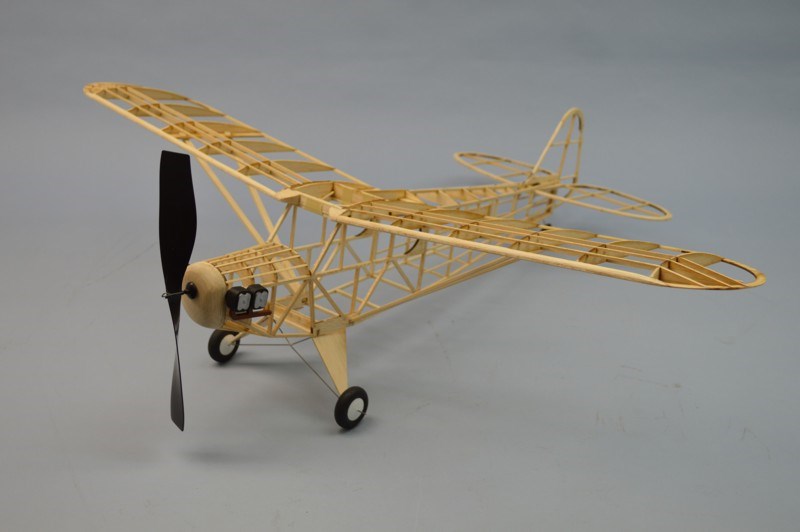 cDumas #338 30" Piper "Clip Wing" Cub - Wooden Plane Kit (8277991817453)