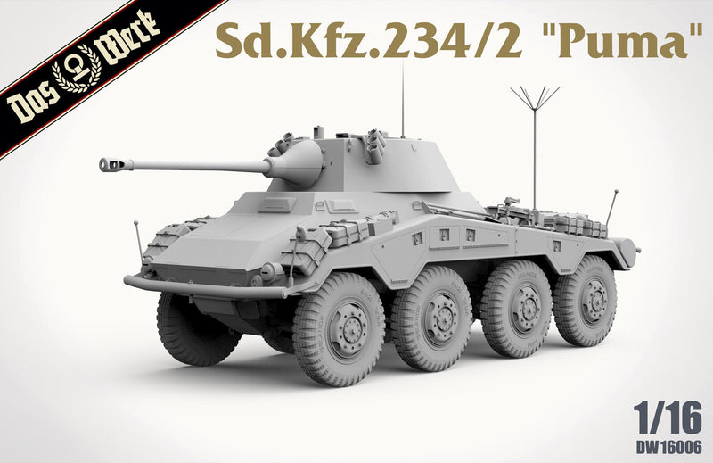 Daswerk 16006 1/16 Sd.Kfz. 234/2 Puma