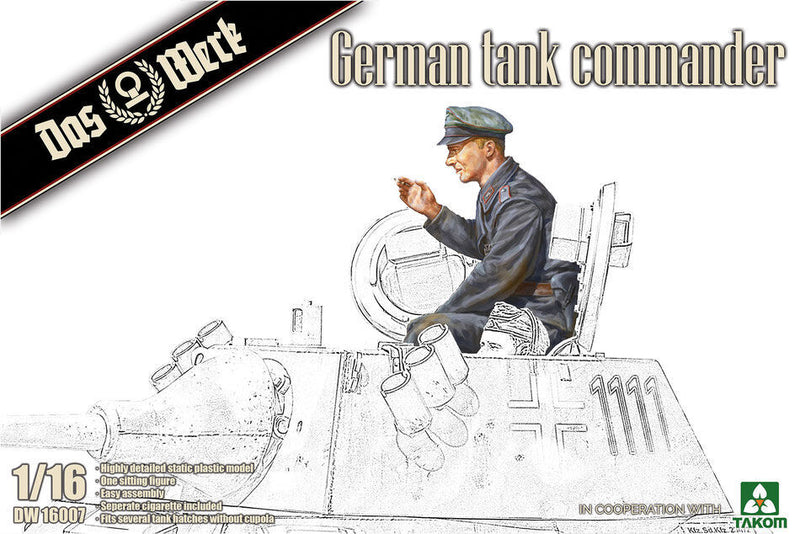 Daswerk 16007 1/16 German Tank Commander