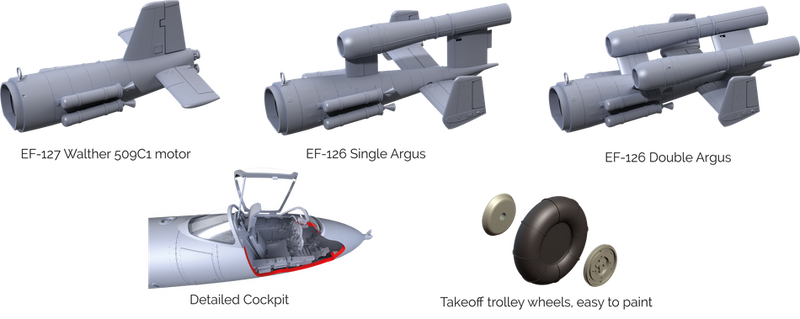 Daswerk 32001 1/32 Ju EF-126 Elli/ EF-127 Walli