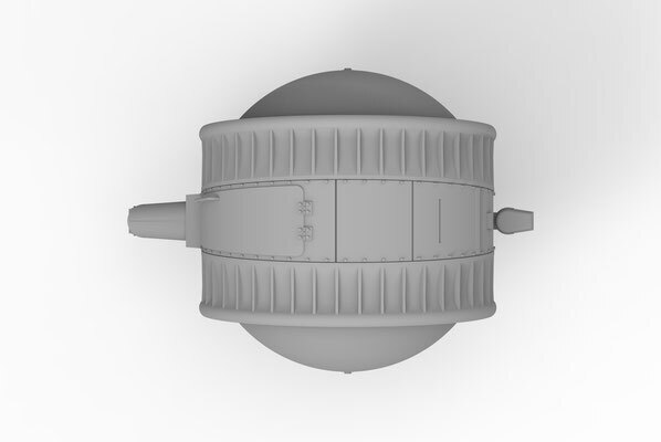 Daswerk 35015 1/35 German Kugelpanzer double pack 2 pcs