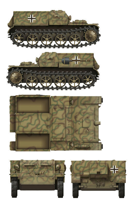 Daswerk 35016 1/35 Gepanzerter Munitionsschlepper VK3.02