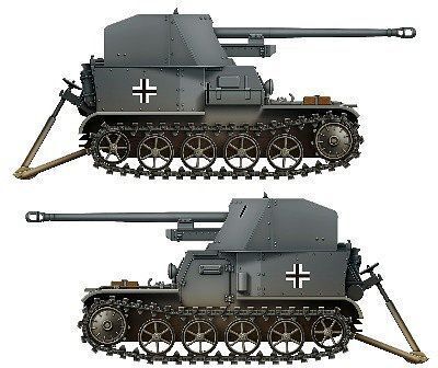 Daswerk 35017 1/35 Pz.Sfl. Ia - 5cm Pak 38 auf gp. Mun Schlepper