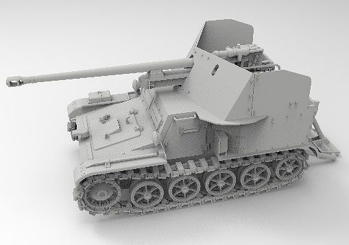 Daswerk 35017 1/35 Pz.Sfl. Ia - 5cm Pak 38 auf gp. Mun Schlepper