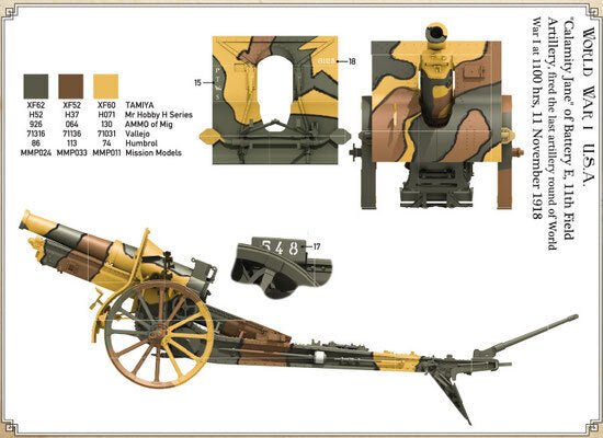 Das Werk DW35022 1/35 French 155mm C17S howitzer Plastic Model Kit
