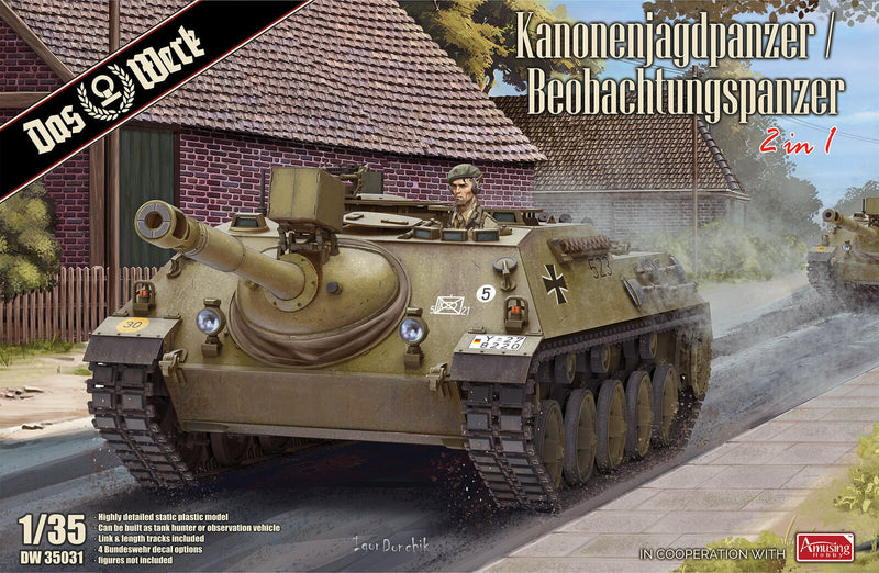 Daswerk 35031 1/35 Kanonenjagdpanzer/Beobachtungspanzer