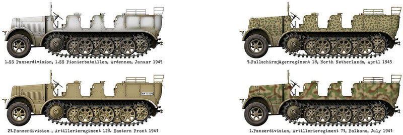 Daswerk 35037 1/35 Mtl. Zgkrwg. 8t Sd.Kfz. 7 w/ Crew