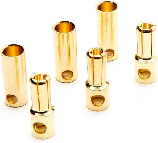 Dynamite DYNC0089 Gold Bullet Connector Set 5.5mm (3) (8446600478957)