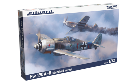 Eduard 7463 1/72 Fw 190A-8 standard wings - Hobby City NZ (8966293389549)