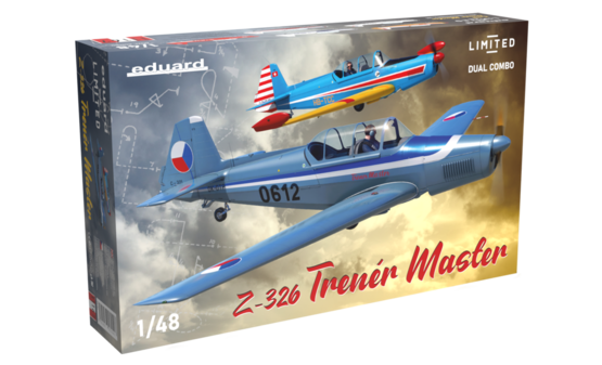 Eduard 11167 1/48 Z-326 Trenar Master DUAL COMBO Limited edition - Hobby City NZ (8966293749997)