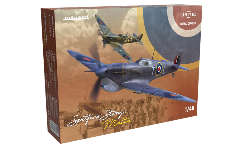 Eduard 11172 1/48 Spitfire Story: Malta Dual Combo - Hobby City NZ
