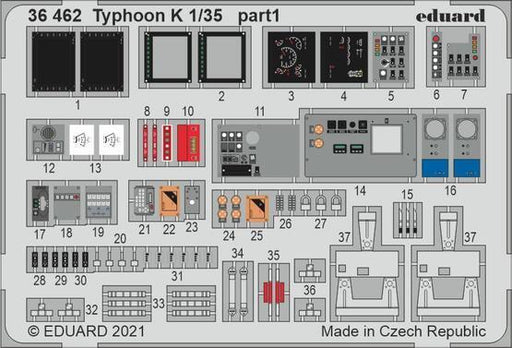 Eduard 36462 1/35 Typhoon K Photo etched parts - Hobby City NZ (8966295683309)