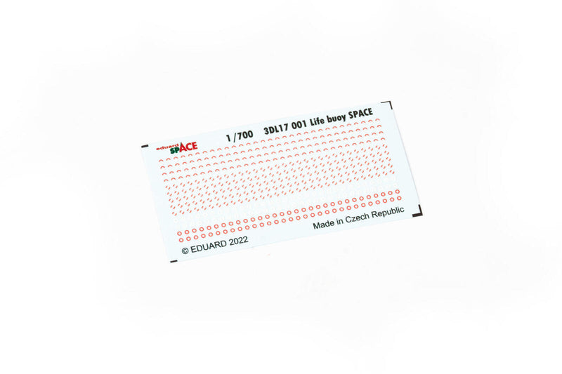 Eduard 3DL17001 1/700 Life buoy Space 3D Decals - Hobby City NZ (8966296207597)