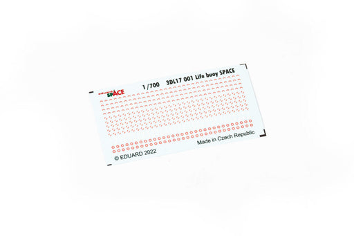 Eduard 3DL17001 1/700 Life buoy Space 3D Decals - Hobby City NZ (8966296207597)
