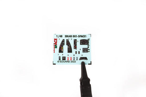 Eduard 3DL48061 1/48 Vampire F.3 (Airfix) Space Decals - Hobby City NZ (8966296764653)