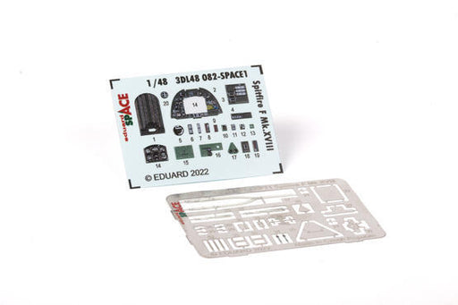 Eduard 3DL48082 1/48 Spitfire F Mk.XVIII Space 3D Decals - Hobby City NZ (8966297190637)