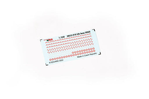 Eduard 3DL53010 1/350 Life buoy Space 3D Decals - Hobby City NZ (8966297321709)
