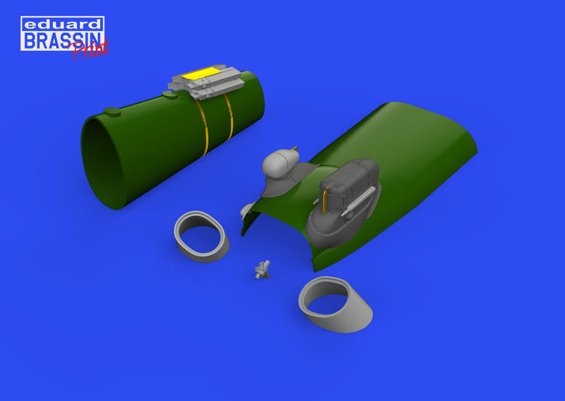 Eduard 648730 1/48 Mi-24D (Zvezda) Conversion Set Print Brassin - Hobby City NZ (8966302531821)