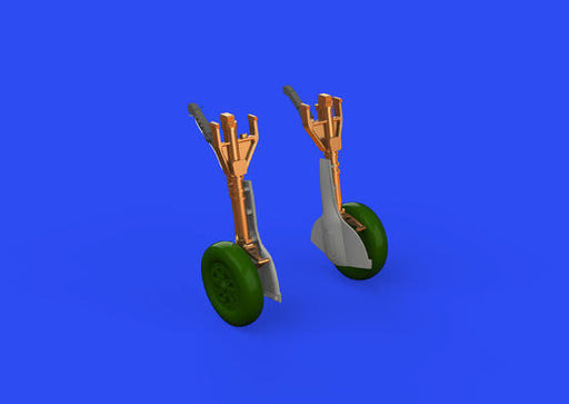 Eduard 648747 1/48 F6F undercarriage legs Bronze - Hobby City NZ (8966302564589)