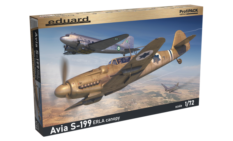 Eduard 70152 1/72 Avia S-199 Erla canopy - Hobby City NZ (8966304563437)