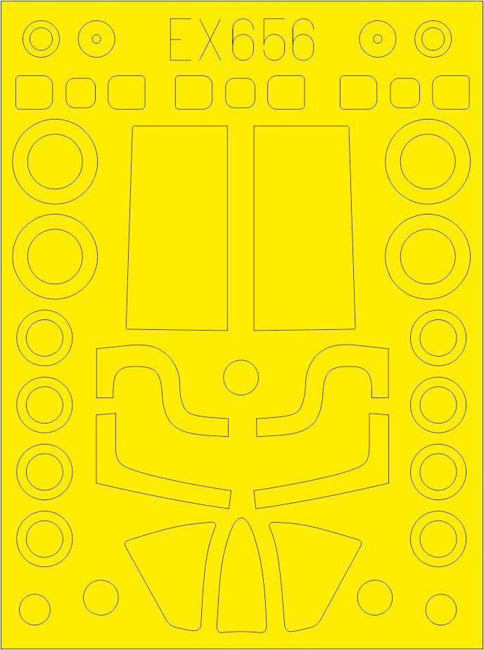 Eduard EX656 1/48 U-2A Mask Set (AFV Club) - Hobby City NZ (8966308692205)