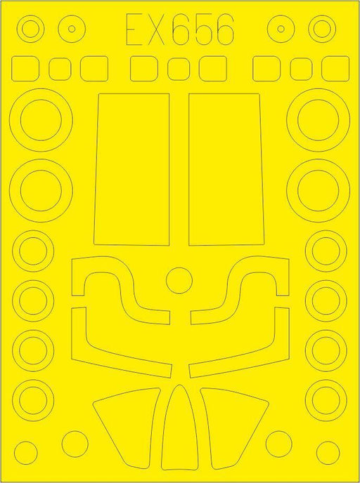 Eduard EX656 1/48 U-2A Mask Set (AFV Club) - Hobby City NZ (8966308692205)