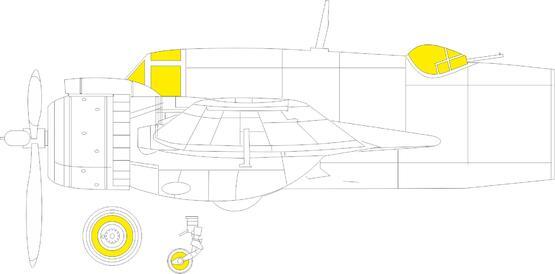 Eduard EX875 1/48 Beaufighter Mk. X TFace Masks - Hobby City NZ (8966309675245)
